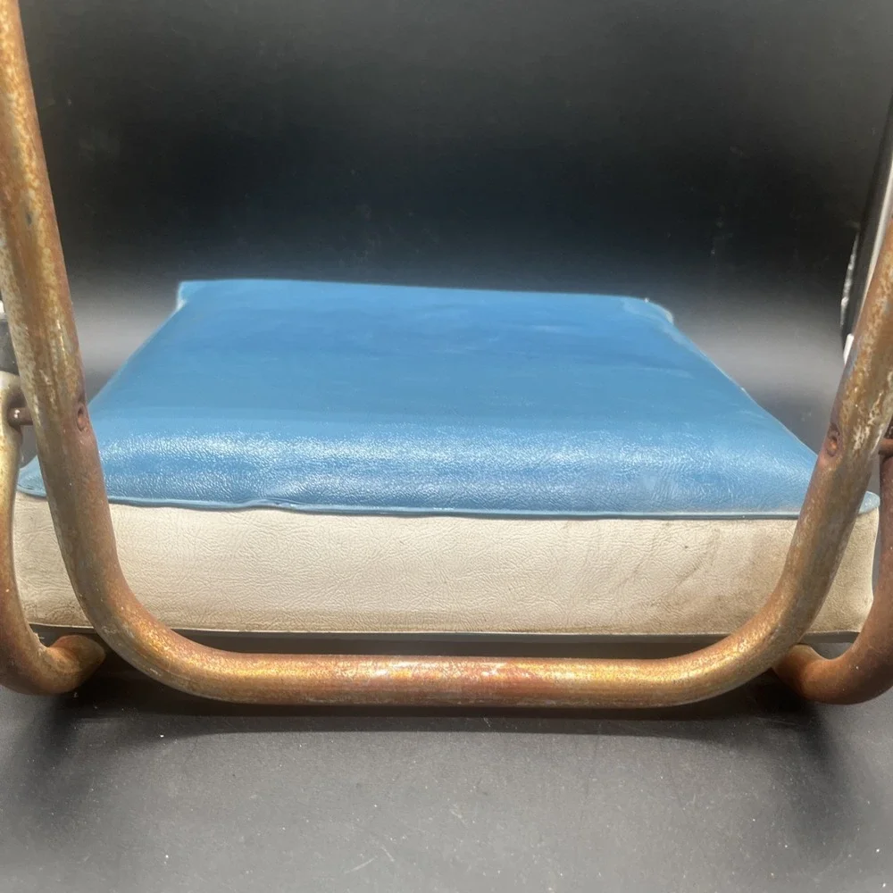 Vintage Baltimore Colts Stadium Seat Bleacher Cushion NFL Retro Folding Chair